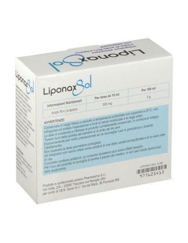 LIPONAX SOLUZIONE 20 FLACONCINI 10 ML