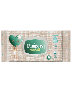 WIPES PAMPERS PROTEZIONE PURA NATURELLO 52 SALVIETTE