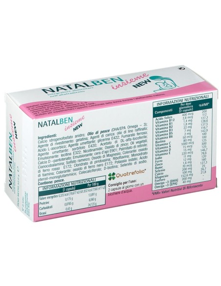 NATALBEN INSIEME NEW 60 CAPSULE