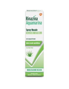 RINAZINA AQUAMARINA ISOTONICA ALOE SPRAY NEBULIZZAZIONE DELICATA 100 ML