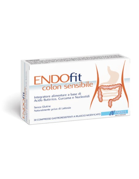 ENDOFIT COLON SENSIBILE 30 COMPRESSE GASTRORESISTENTI A RILASCIO MODIFICATO