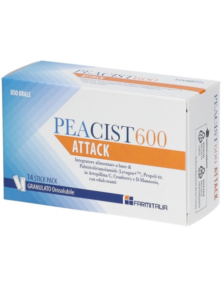 PEACIST 600 ATTACK 14 STICK PACK OROSOLUBILI