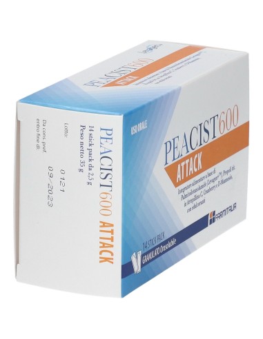 PEACIST 600 ATTACK 14 STICK PACK OROSOLUBILI