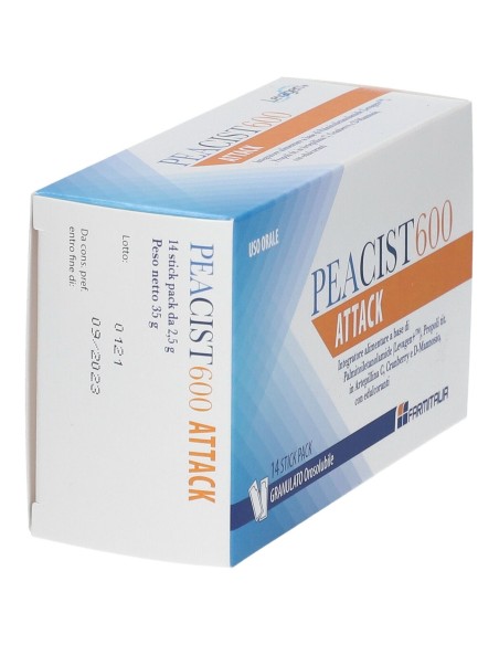 PEACIST 600 ATTACK 14 STICK PACK OROSOLUBILI