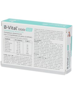 B-VITAL TOTALE 500 30 COMPRESSE 2