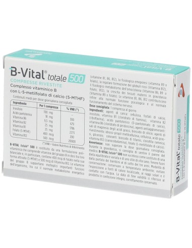 B-VITAL TOTALE 500 30 COMPRESSE