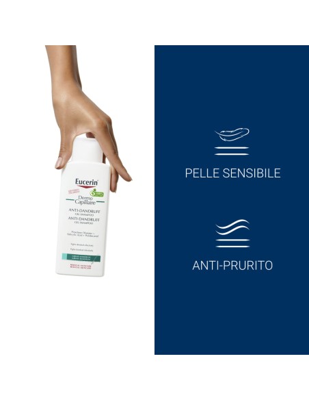 EUCERIN DERMO CAPILLAIRE ANTIFORFORA SHAMPOO GEL 250 ML
