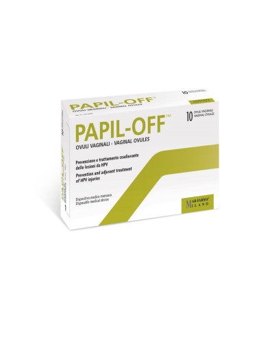 PAPIL-OFF OVULI VAGINALI 10 PEZZI
