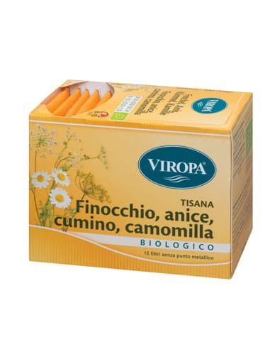 VIROPA FINOCCHIO/CUMINO/ANICE/CAMOMILLA BIO 15 BUSTINE