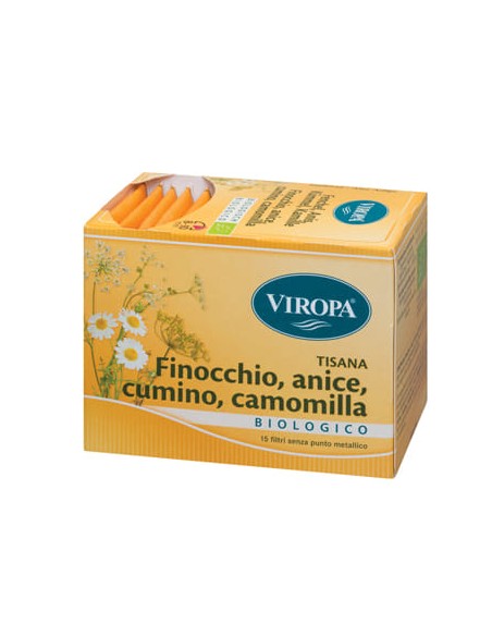 VIROPA FINOCCHIO/CUMINO/ANICE/CAMOMILLA BIO 15 BUSTINE