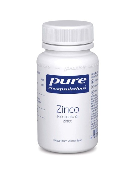 PURE ENCAPSULATIONS ZINCO 30 CAPSULE