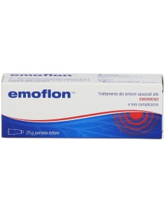 EMOFLON POMATA RETTALE TUBETTO 25 G CON APPLICATORE 2