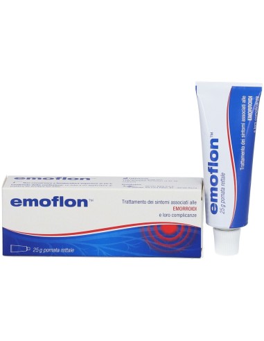 EMOFLON POMATA RETTALE TUBETTO 25 G CON APPLICATORE