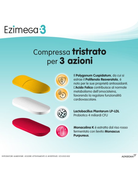 EZIMEGA3 20 COMPRESSE