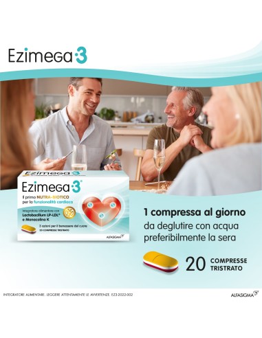 EZIMEGA3 20 COMPRESSE