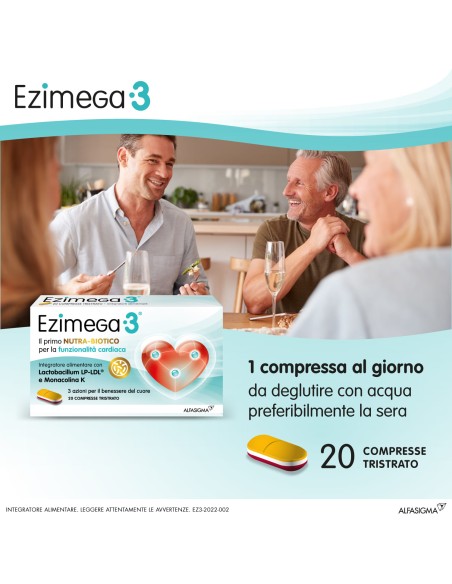 EZIMEGA3 20 COMPRESSE
