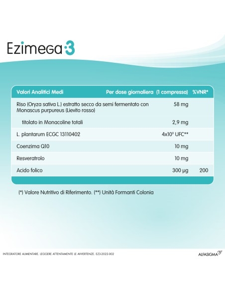 EZIMEGA3 20 COMPRESSE
