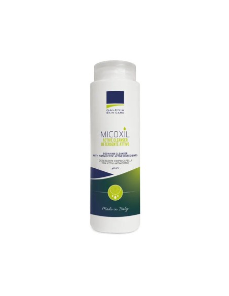 MICOXIL ACTIVE CLEANSER DETERGENTE PER CORPO E CAPELLI PH 4,5 250 ML