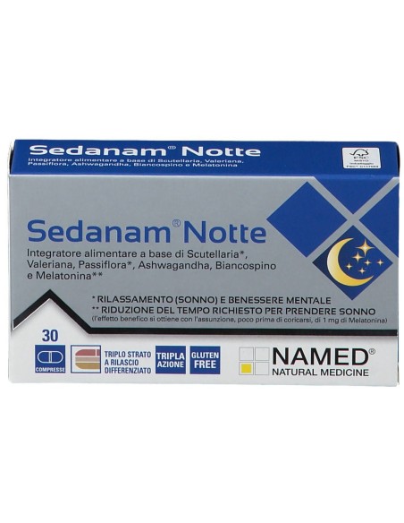 SEDANAM NOTTE 30 COMPRESSE