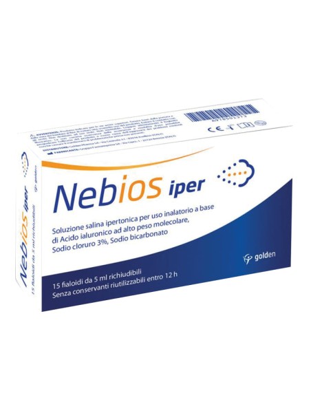 NEBIOS IPER 15 FIALOIDI RICHIUDIBILI DA 5 ML