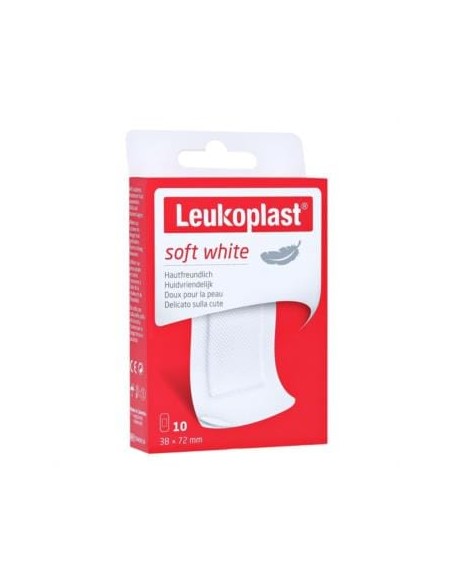 LEUKOPLAST SOFT WHITE 72 X 38 CM 10 PEZZI
