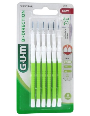 GUM BI-DIRECTION SCOVOLINI PUNTA ULTRAFINE 2114 6 PEZZI