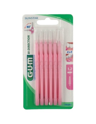 GUM BI-DIRECTION SCOVOLINI PUNTA FINE 2614 6 PEZZI