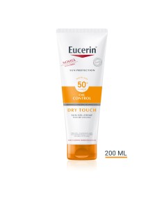 EUCERIN SUN PROTECTION OIL CONTROL DRY TOUCH SPF 50+ SUN GEL CREME 200 ML