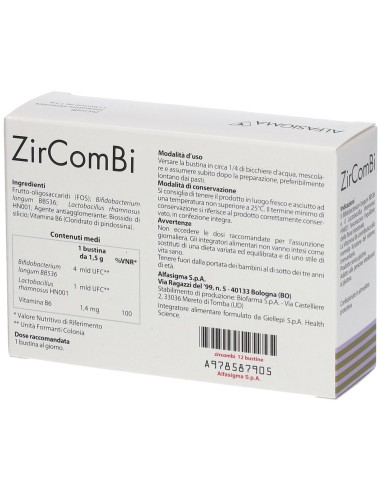 ZIRCOMBI 12 BUSTINE