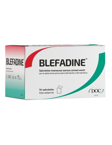 BLEFADINE 14 SALVIETTE MONOUSO PER DETERSIONE PERIOCULARE