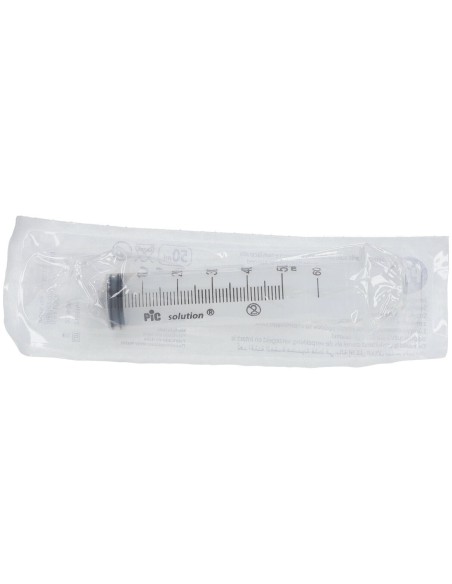 SIRINGA PIC INDOLOR STERILE CAPACITA' 50ML SENZA AGO MONTATO LUER LOCK 1 PEZZO