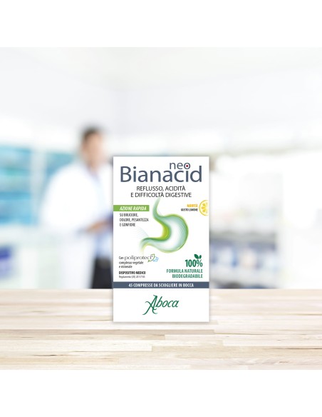NEOBIANACID 45 COMPRESSE LIMONE