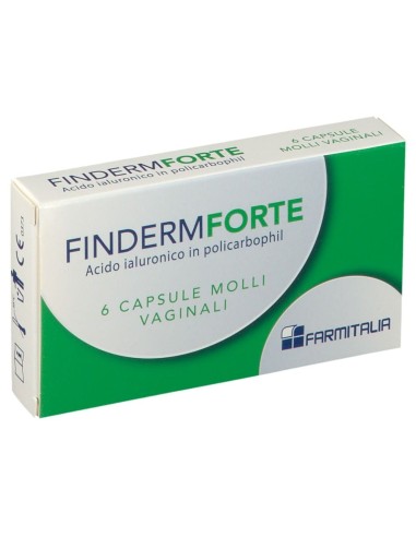 FINDERM FORTE CAPSULE MOLLI VAGINALI CONFEZIONE DA 6 PEZZI