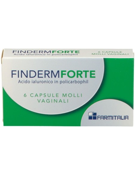 FINDERM FORTE CAPSULE MOLLI VAGINALI CONFEZIONE DA 6 PEZZI