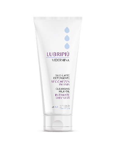 VIDERMINA LUBRIPIU' OLIO LATTE DETERGENTE SECCHEZZA INTIMA 200 ML