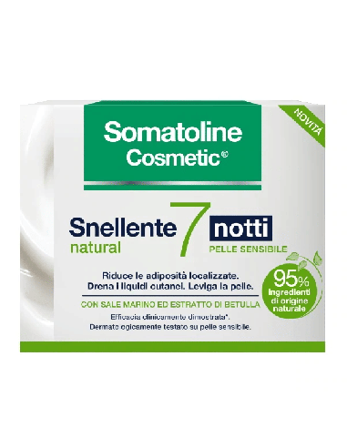 SOMATOLINE SKIN EXPERT SNELLENTE 7 NOTTI NATURAL PLUS 400 ML