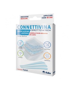 CEROTTO CONNETTIVINA HITECH 10 X 10 CM 4 PEZZI