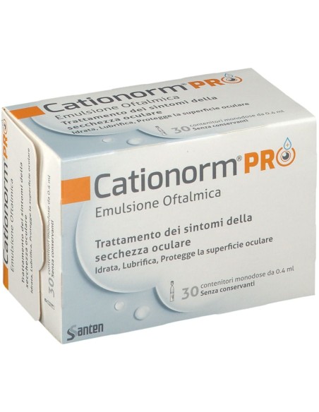 CATIONORM PRO UD 30 FLACONCINI MONODOSE DA 0,4 ML