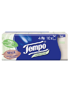 Tempo Natural&Soft Fazzoletti per naso 10 pezzi