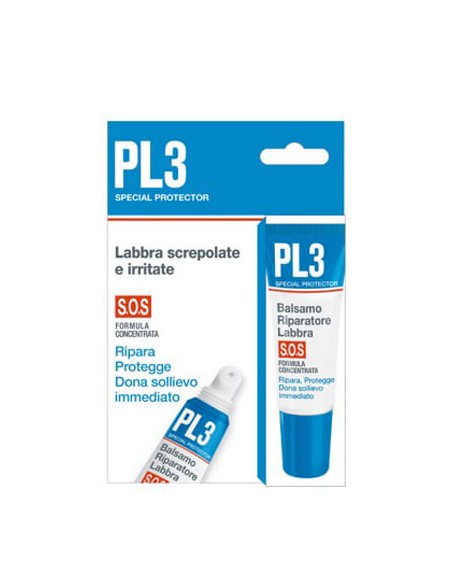 PL3 BALSAMO RIPARATORE LABBRA SOS CON ASTUCCIO 7,5 ML