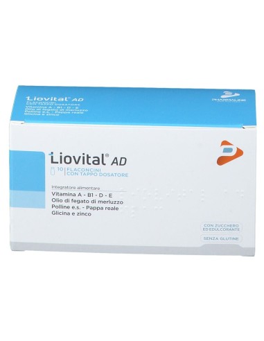 LIOVITAL AD 10 FLACONCINI DA 10 ML