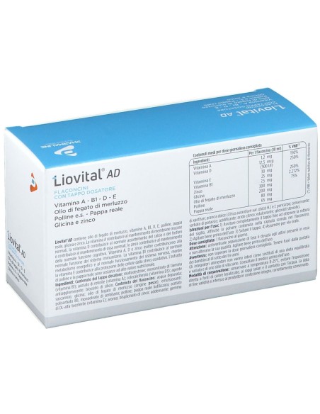 LIOVITAL AD 10 FLACONCINI DA 10 ML