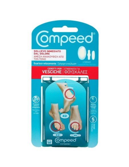 COMPEED CEROTTI PER VESCICHE MISTO 5 PEZZI