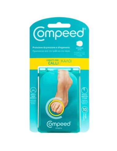COMPEED CEROTTI PER CALLI INTERNO DITA 10 PEZZI