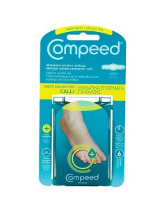 COMPEED CEROTTI PER CALLI IDRATANTI 6 PEZZI