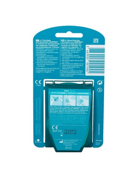 COMPEED CEROTTI PER DURONI MEDIO 6 PEZZI