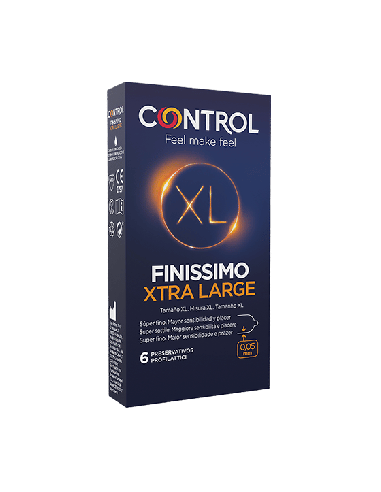 CONTROL FINISSIMO XTRA LARGE 6 PEZZI
