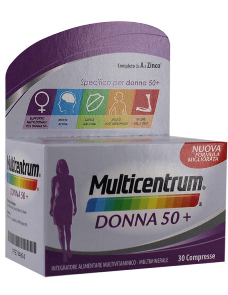 MULTICENTRUM DONNA 50+ 30 COMPRESSE