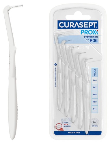 CURASEPT PROXI ANGLE P06 BIANCO/WHITE 5 PEZZI
