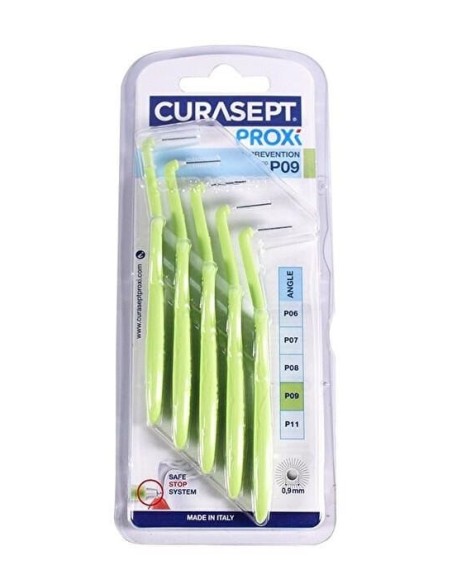 CURASEPT PROXI ANGLE P09 VERDE CHIARO/LIGHT GREEN 5 PEZZI